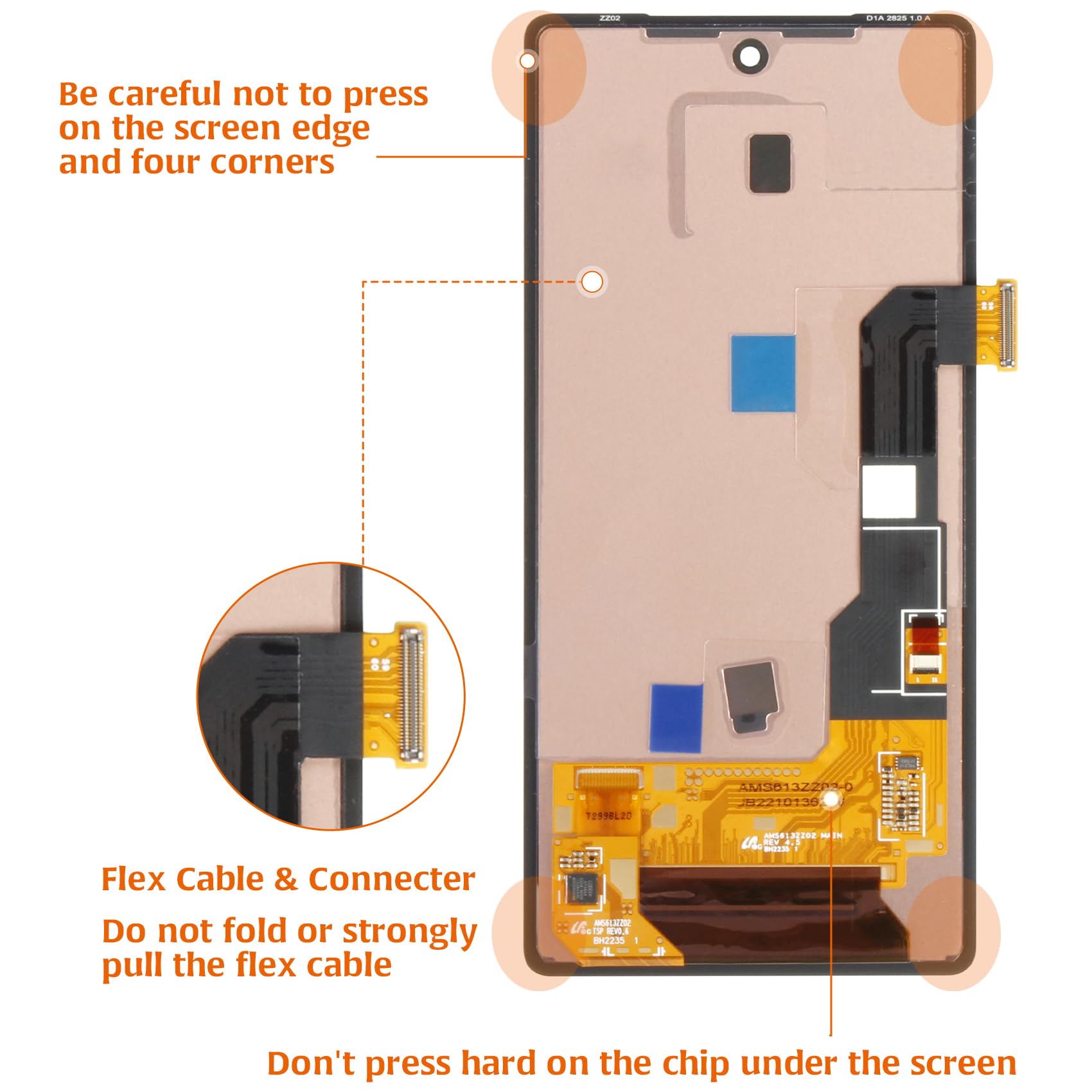 Amazon.com: A-MIND for Google Pixel 7A 6.1